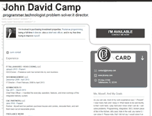 Tablet Screenshot of jdcamp.com